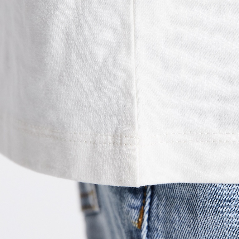 Heavy Tee "William star" Off white